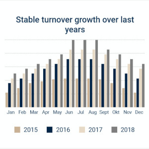 Turnover growth chart